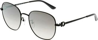 Ferragamo Grey Gradient Square Ladies Sunglasses SF210SK 001 58