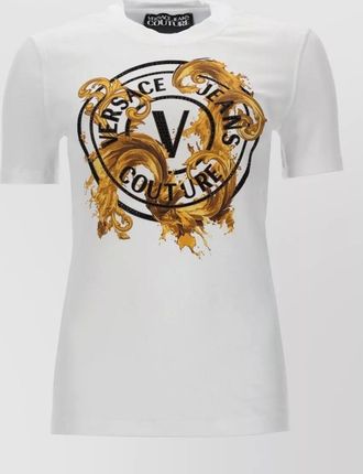 Versace Jeans Couture short sleeve crew neck graphic top