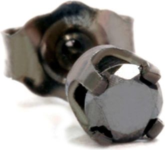 Pompeii3 1/6ct Diamond Stud 10K White Gold