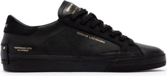 Crime London Distressed 2.0 Sneakers - Heren - Sneakers - Zwart - 40 EU - Leer - Schoenen