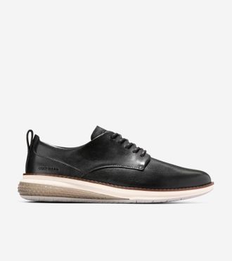 Cole Haan Mens &Oslash;riginal Grand Energyweave Perforated Plain Toe Oxfords - Black Size 10.5