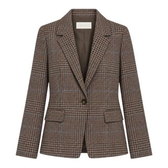 iBlues Ibllatino Blazer - Jackets - Mujer - Marr&oacute;n - S