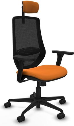 Piqueras y Crespo Piqueras Y Crespo Mardos Silla De Oficina Naranja Ergon&oacute;mica
