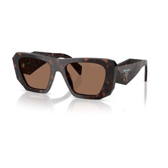 Prada Sunglasses, female, Brown, Size: 53 MM PR B18S Sunglasses