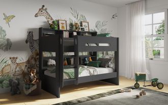 Flair Interstellar Bunk Bed in Grey | Size: Single