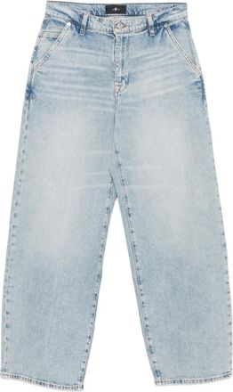 7 For All Mankind Jeans con design a cinque tasche - Blu
