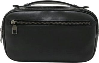Louis Vuitton Pre-owned Clutches, male, Black, Size: ONE SIZE Pre-owned Leather louis-vuitton-bags