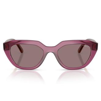 Vogue Sunglasses Vo5711 S 32277 N Transparent Purple/Dark Violet Women