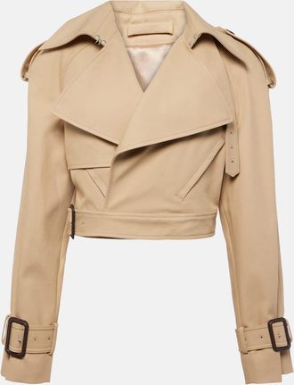 Wardrobe.NYC Cropped cotton jacket