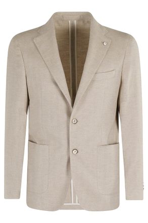 Luigi Bianchi Mantova Giacca Cotone Mano Cashmere