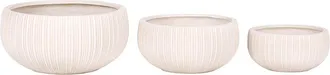 Safavieh Set Of 3 Anita Planter Pots