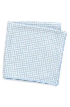 BOSS Silk Pocket Square in Light/pastel Blue at Nordstrom Rack