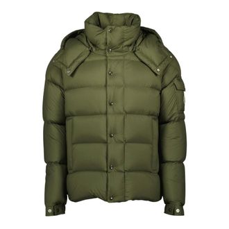 Moncler Down Jackets, male, Green, Size: XL Maya 70 Down Jacket