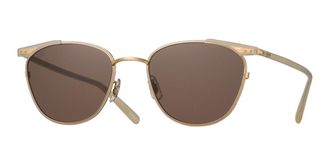 Eyevan 7285 Ellwood IV/G Mens Sunglasses Gold Size 52