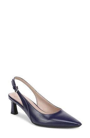 Naturalizer Tansy Slingback Pump in Blue Faux Leather at Nordstrom Rack, Size 6.5