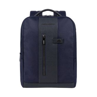 Piquadro Backpacks, male, Blue, ONE SIZE, Computer backpack 15.6 in fabric