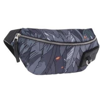 Loewe Pre-owned Nylon Shoulder Bag - Dames - Pre-owned - Zwart - Maat: ONE Size Nylon