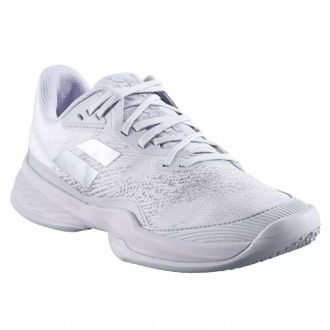Babolat Womens Jet Mach 3 All Court Shoes In White/grey