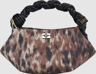 Ganni Sac Mini Bou Taffeta Burro