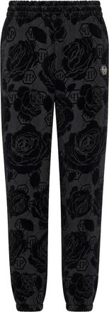 Philipp Plein Jogging Broeken Monogram - Dames - Sweatpants - Zwart - L - Broeken