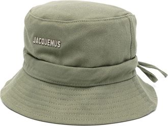 Jacquemus Green Le Bob Gadjo Bucket Hat - Unisex - Cotton
