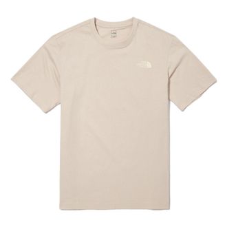 The North Face SS22 Cotton Basic T-shirt Beige NT7UN04E