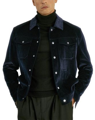 Reiss Weir Velvet Jacket