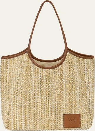 WE-AR4 The Market Woven Tote Bag