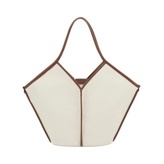 Hereu Tote Bags, female, White, Size: ONE SIZE Calella Canvas Tote