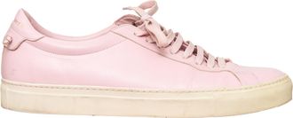 Givenchy Pre-owned Mens Classic Low Sneakers - 10s - Pink Leather - Size EU 44