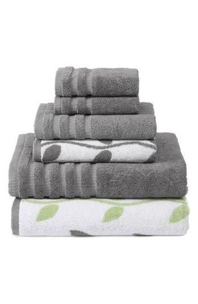 Modern Threads Yard Dyed 6-Piece Towel Set in Ash Grey at Nordstrom Rack, Size 6 Piece Set