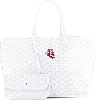 Goyard Anjou Reversible Printed Coated Canvas PM tote bag - Wit