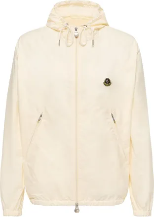 Moncler Moncler Hooded Windbreaker, Women, White, Size: 00