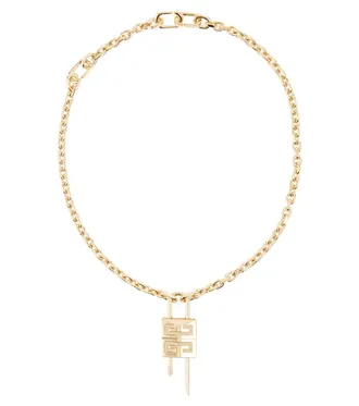 Givenchy 4G Padlock chainlink necklace
