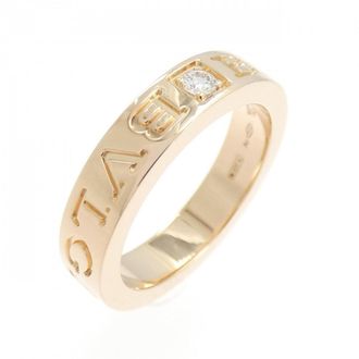 Bulgari Pink Gold (18K) Band Ring (Pre-Owned)