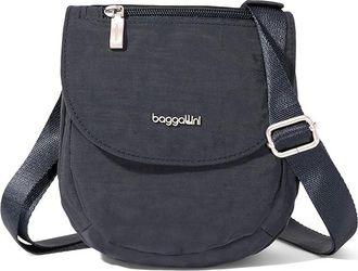 Baggallini Dash Crossbody Cross Body Womens Handbags French Navy, Nylon