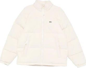 Lacoste Donsjas met rits - Beige