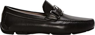 Ferragamo Salvatore Ferragamo Leather Ornament Driver Loafers