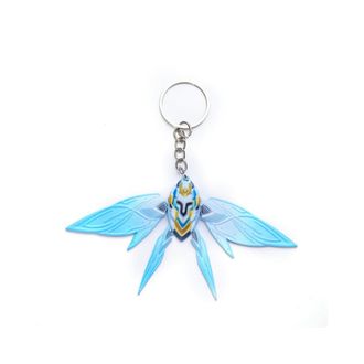 Generic 1pc Honkai: Star Rail Game peripheral weapons Model Keychain firefly with Display Stand for Anime fans (STYLE 3)