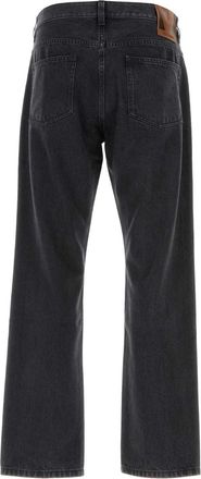 Valentino Garavani Mens Tasche Jeans Black Cotton