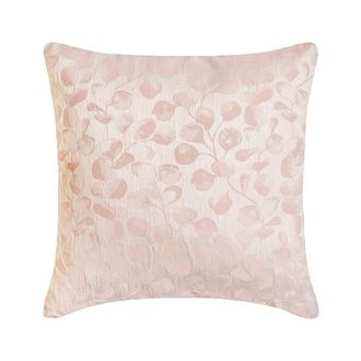OEM Funda De Almohada Decorada Rosa De Homecentric, 45 X 45 Cm (18 X 18 Pulgadas), Funda Jacquard Floral Para Sof&aacute;s, Estilo Floral Moderno - Rosa P&eacute;talo S