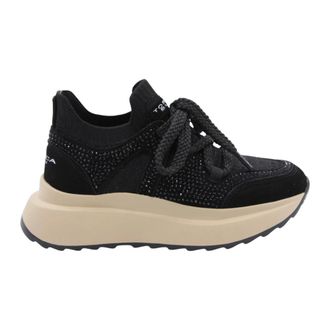 Tosca Blu Sneakers, female, Black, 7 UK, Floral Sneaker for Women