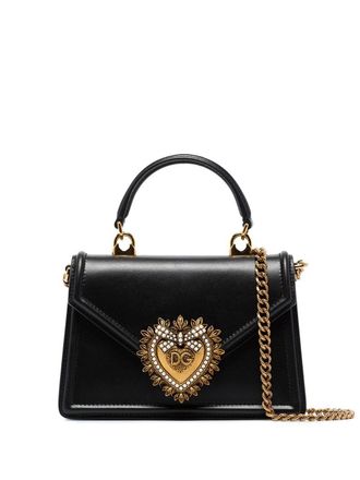 Dolce & Gabbana devozione piccola borsa in pelle