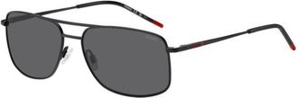 HUGO BOSS HG 1287/S OIT/IR Mens Sunglasses Black Size 59