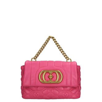 La Carrie Tassen.. Fuchsia - Dames - Handtassen - Roze - ONE Size - Leer - Tassen