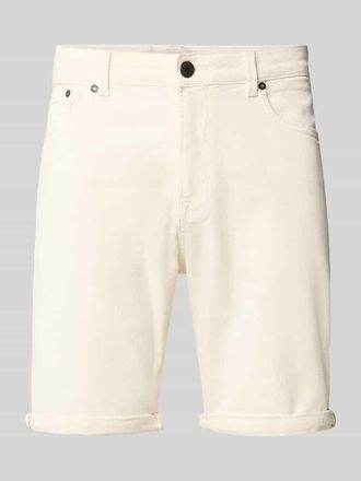 Jack & Jones Jack & Jones Jeansshorts mit Umschlag und Eingrifftaschen Modell RICK ALLEN in Weiss, Gr&ouml;&szlig;e XXL