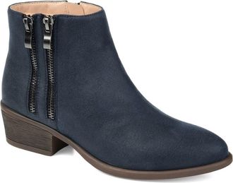 Journee Collection Jayda Ankle Bootie in Navy at Nordstrom Rack, Size 11