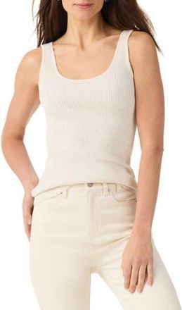 Nic+Zoe Rib Sweater Tank in Classic Cream at Nordstrom Rack, Size Xx-Large