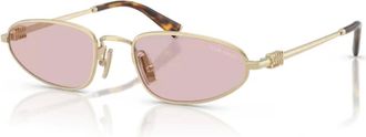 Miu Miu Dames, Accessoires, Geel, Maat: 52 MM