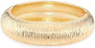 Cara Textured Bangle Bracelet in Gold at Nordstrom Rack